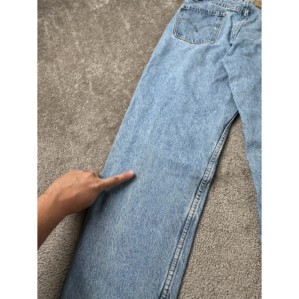 Vintage‎ Mens Jeans LEVIS 550 Orange Tab Straight Leg Relaxed Fit, Size W34 L34 - Picture 11 of 11
